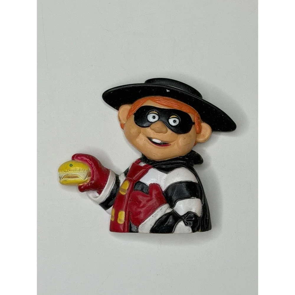 Vintage 1997 McDonald's Hamburglar Refrigerator Magnet Retro Collectible